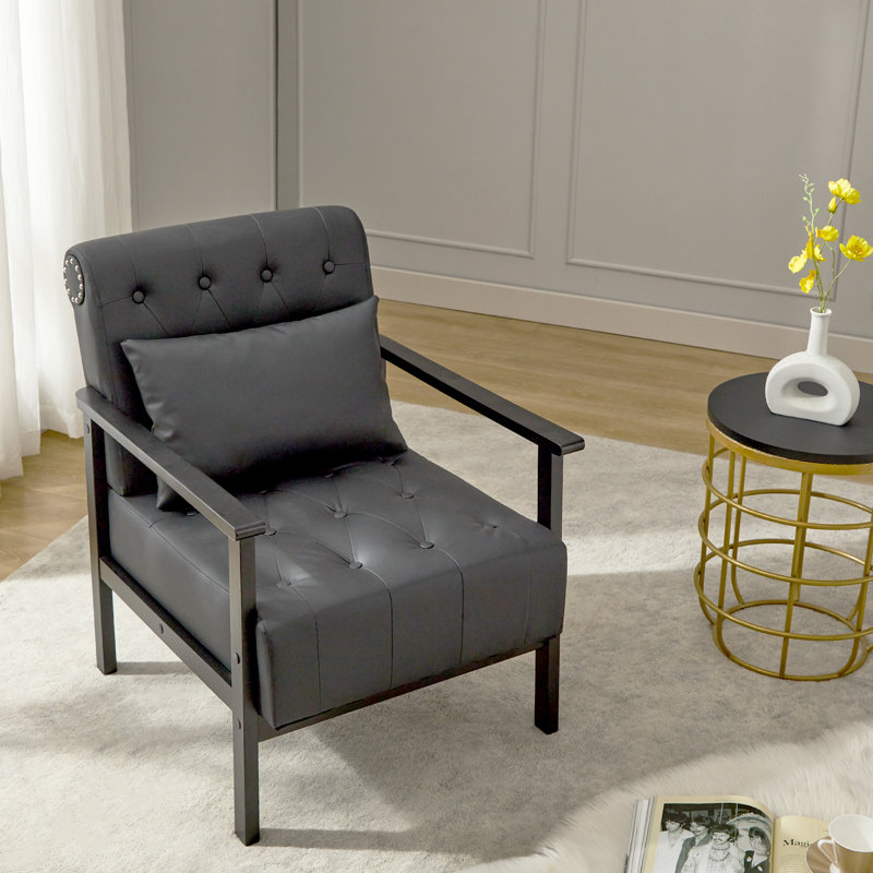 Winnsboro Faux Leather Armchair