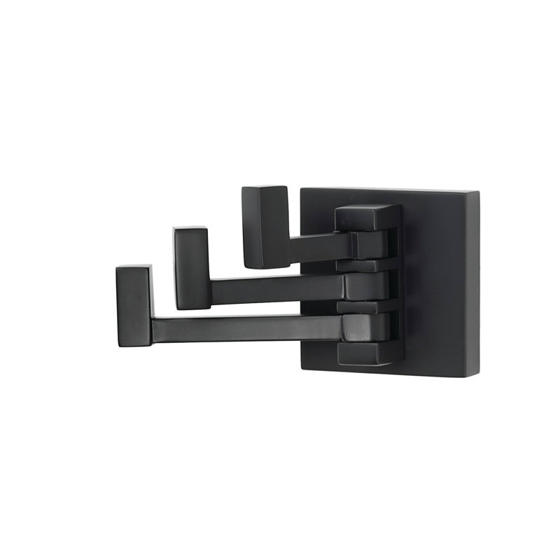 Triple Robe Hook, Satin Nickel