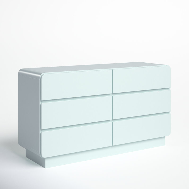 Marguerite 56'' W 6 - Drawer Dresser, Blue