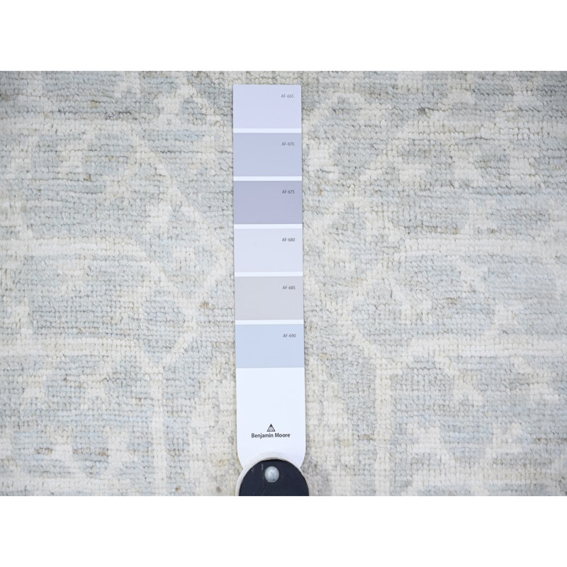 Tapis unique gris 8 pi x 9 pi 10 po Raimundas