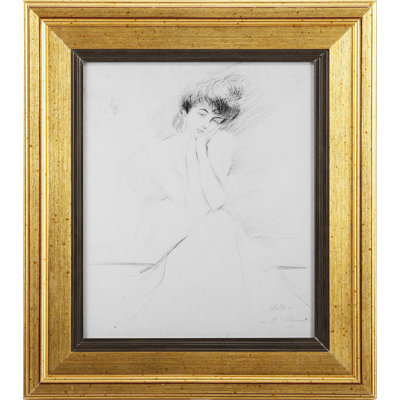 Impression de cadre photo «Femme»