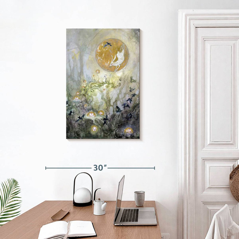 Kelan Moongazing, 30" H x 20" W
