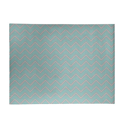 Chenille Chevron Indoor Rug
