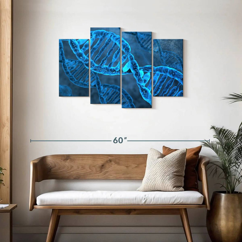 Keiri DNA Molecules, 27" H x 43" W