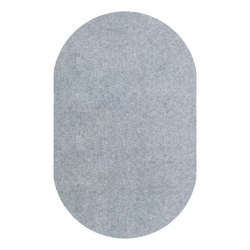 Sous-tapis Hokku Designs Timora, Ovale 2 pi 11 po x 4 pi 11 po