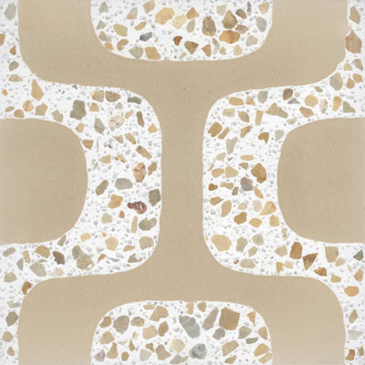 Ipanema 8" x 8" Cement Patterned/Concrete Look Wall & Floor Tile