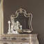 Sanctuary Flat Solid Wood Beveled Mirror