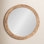 Frony Round Pieced Wood Wall Mirror