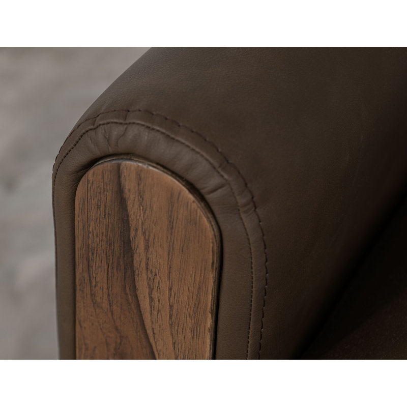 Structure et base en bois, fauteuil