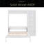 Lit escamotable double pleine grandeur avec tablettes-126372982