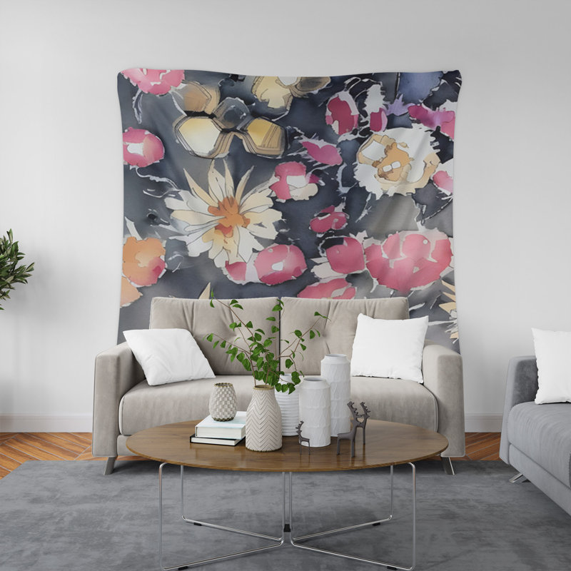 Tapisserie murale, H 80 po x l 68 po