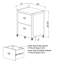 Classeur vertical 2 tiroirs Makan-137975376