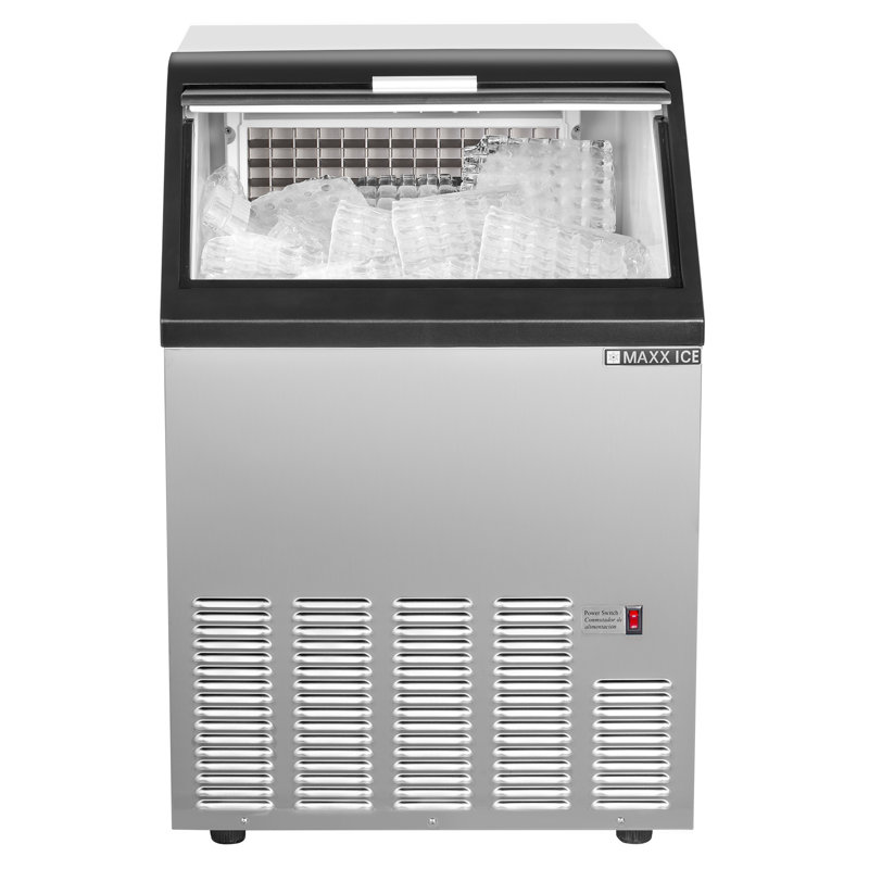 Maxx Ice 120 lb Stainless Steel Undercounter Ice Maker