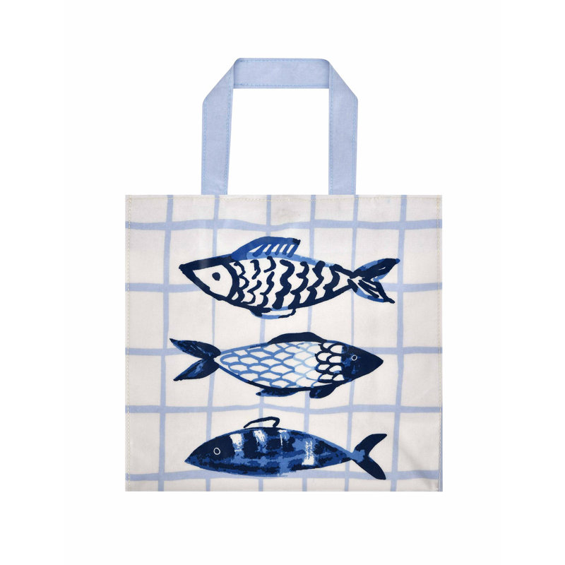 Catch Of The Day 100% Cotton, PVC Coating Picnic Tote Bag