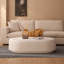 Table basse ovale en fibre de verre Wabi-sabi-112805736