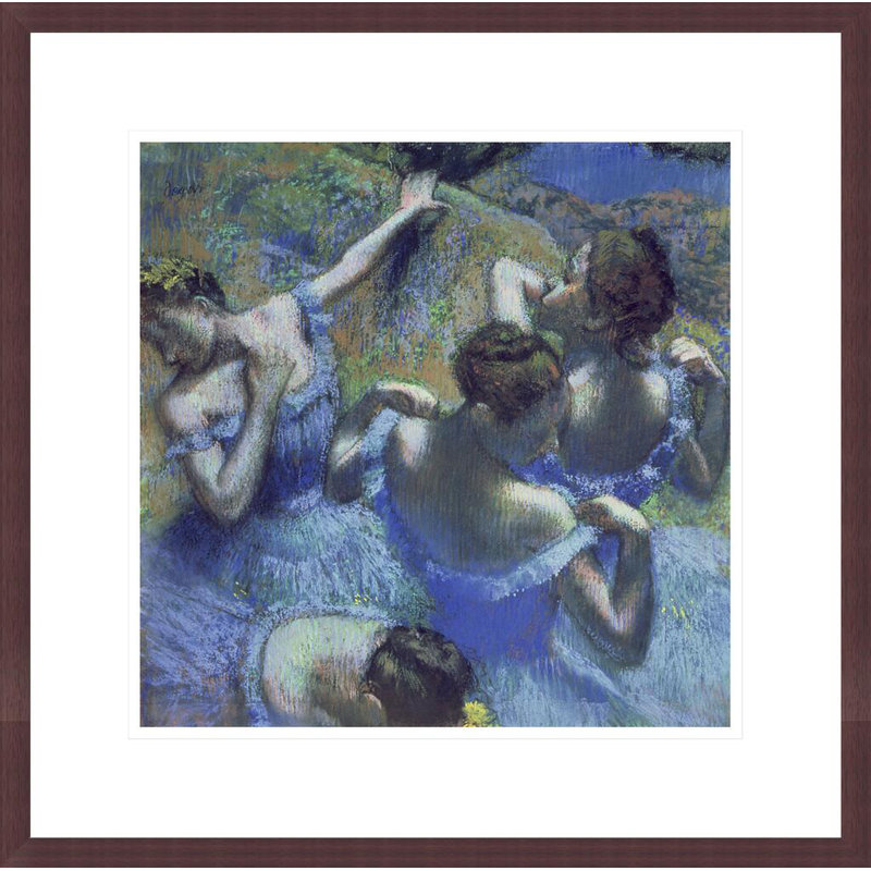 «Dancers» par Edgar Degas, impression giclée sur cadre, H 17,75 po x l 17,87 po