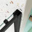 50"-54"W X 72"H Sliding Shower Door, Sliding Door, With 1/4" Tempered Glass And Matted Black Finish 5472