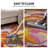 Florentia Floral Tufted Orange/Pink/Ivory Non-Slip Rubberback Area Rug-938178490