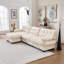 Canapé modulaire à assise profonde, canapé en forme de L moderne pour la maison