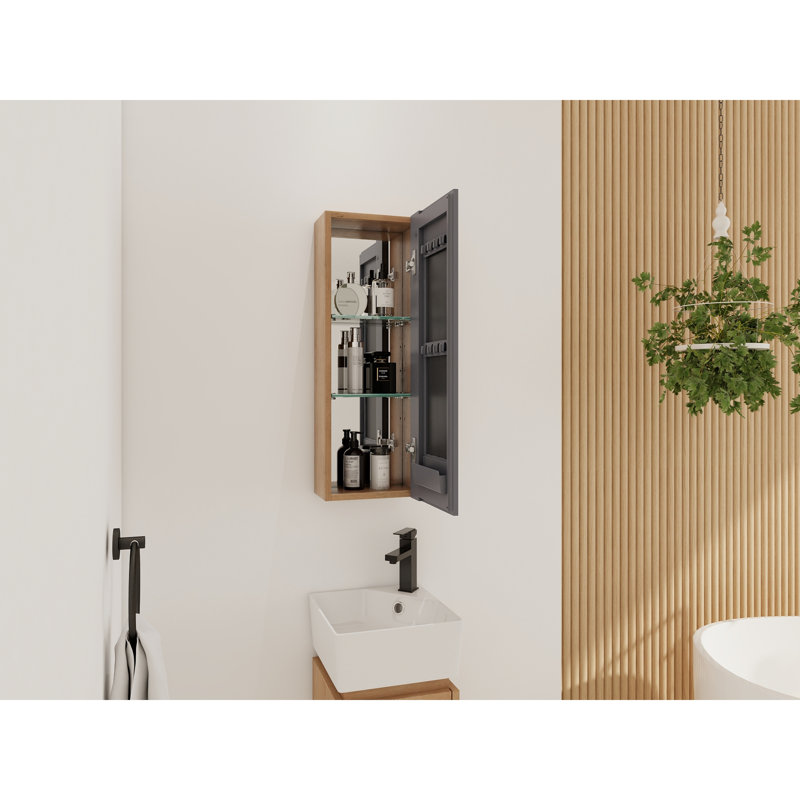 Armoire de salle de bain avec miroir