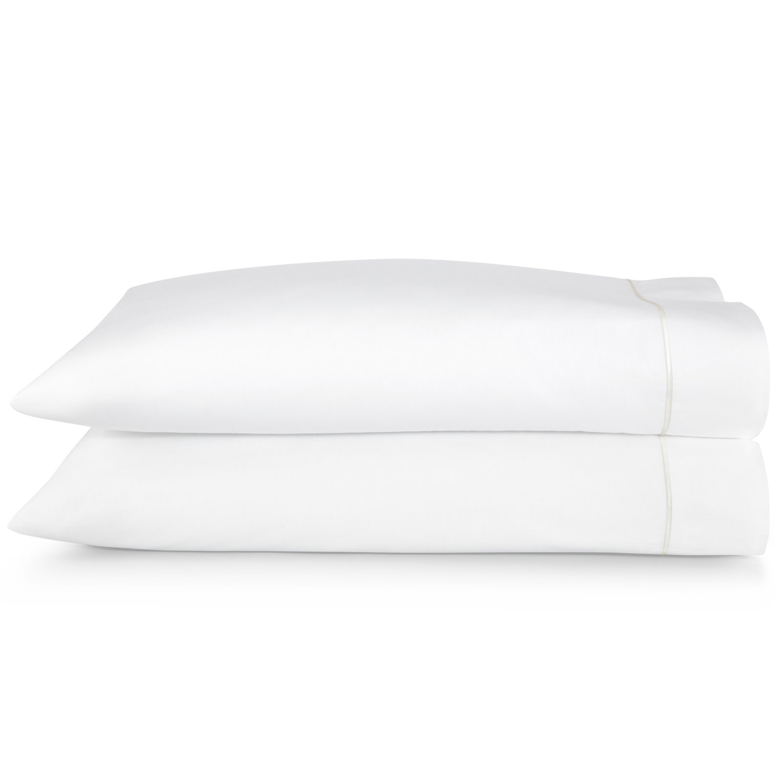 Boutique 200 Thread Count 100% Cotton Percale Pillowcase, Pearl, Standard