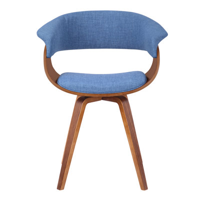 48.26cm H Polyester Upholstered Armchair