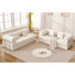 Convertible Six Person Fabric Sofa Bed, High Rebound Density Sponge Sofa