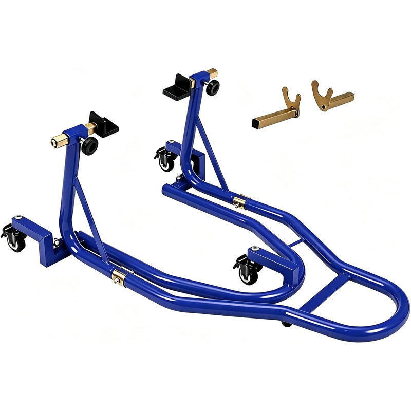 Support universel de levage de roue de moto 1212 LBS, noir, Black