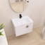 Meuble-lavabo simple 27,84 po avec plateau en céramique-747626664
