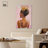 Glossy Allure Canvas Ebony Portrait Art by Art Remedy-107456215-107456216