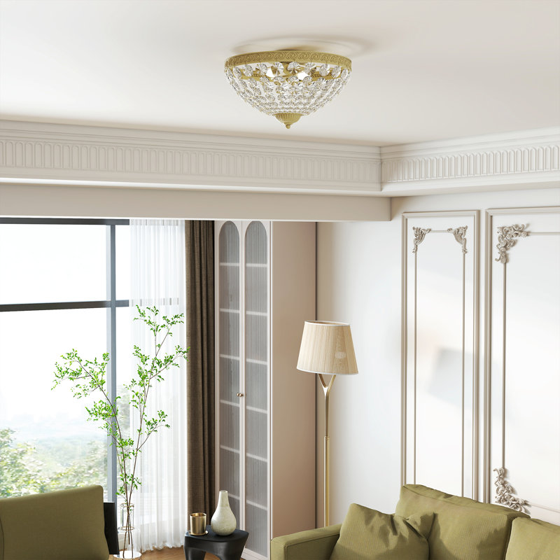 Flush Mount, Gold