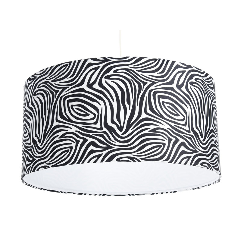 Ambr 1 - Light Black Drum Pendant, 102cm H x 20cm W x 40cm D