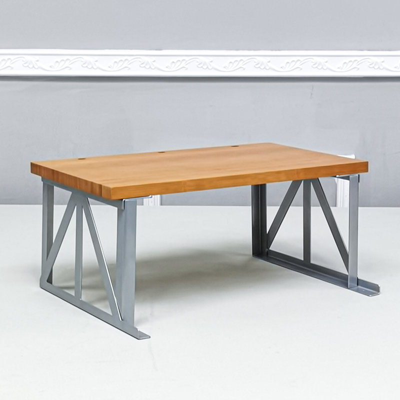 Présentoir de table en bambou 18,75 x 12,75 x 8,25 po pour 3 bacs (non inclus)