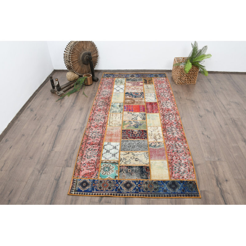 Tapis rouge 40,2 x 84,3 pouces Eclectic