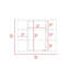 Meuble-lavabo simple avec plateau 23,62 Zanaia