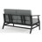 Polett Teak Outdoor Six-person Patio Set With Cushions And Two Tables-91246493-91246480