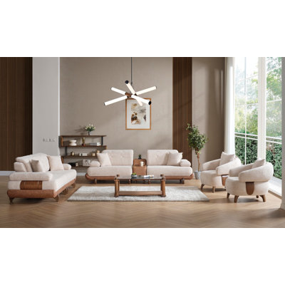 Alexa 4 - Piece Living Room Set