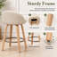 Tabourets de bar pivotants en velours Louise-1740754314-1748791228