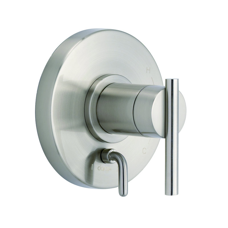 Ensemble de garniture à pression équilibrée Parma et cartouche Treysta, Nickel