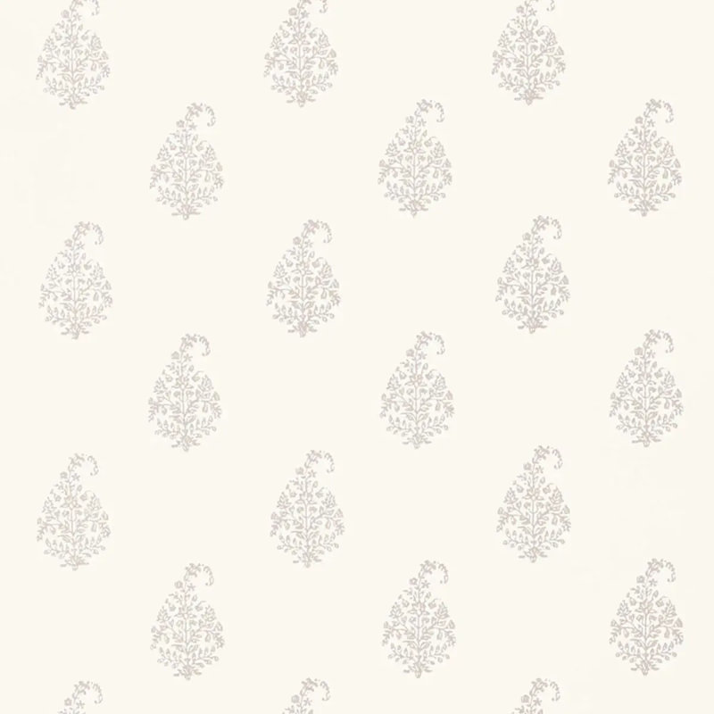Papier peint motif cachemire Kerala, Huître