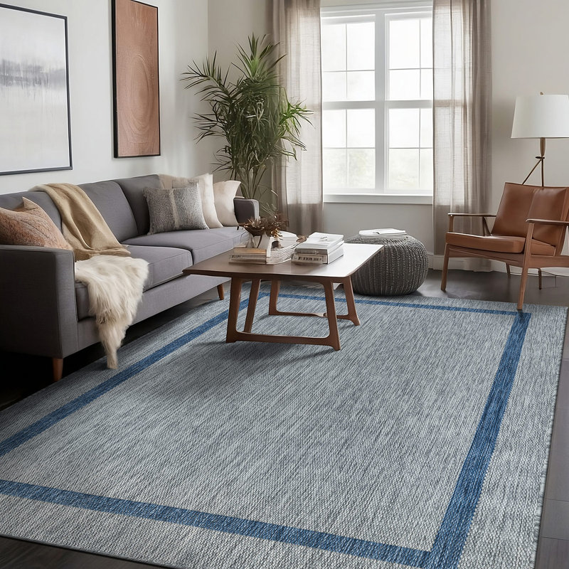 Waikiki Geometric Indoor/Outdoor Rug, Rectangle 8' x 10'