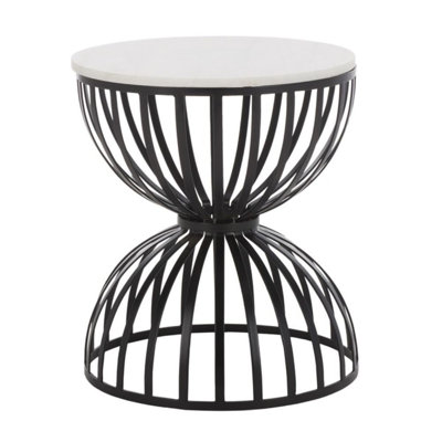 Evanthis Marble Top End Table