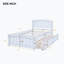 Lit plateforme simple avec deux tiroirs-618382726