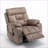 Recliners for Adults, Oversize 26in Wide Power Lift Chair with Massage &amp; Heating | Velvet | Walnut Brown-2065416092