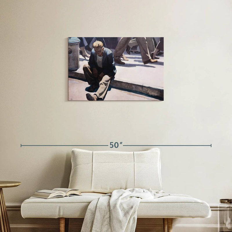 Leisha Forgotten Man, 20" H x 30" W