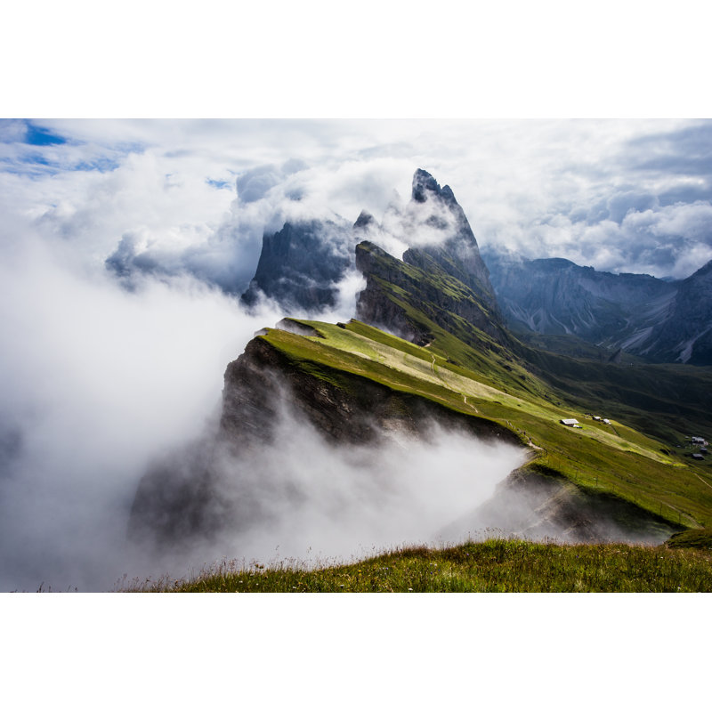 Odle Da Seceda - Wrapped Canvas Print, 51cm H x 76cm W