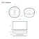 Swiss Madison Monaco 21.81" White Stone Circular Wall Mount Bathroom Sink with Overflow
