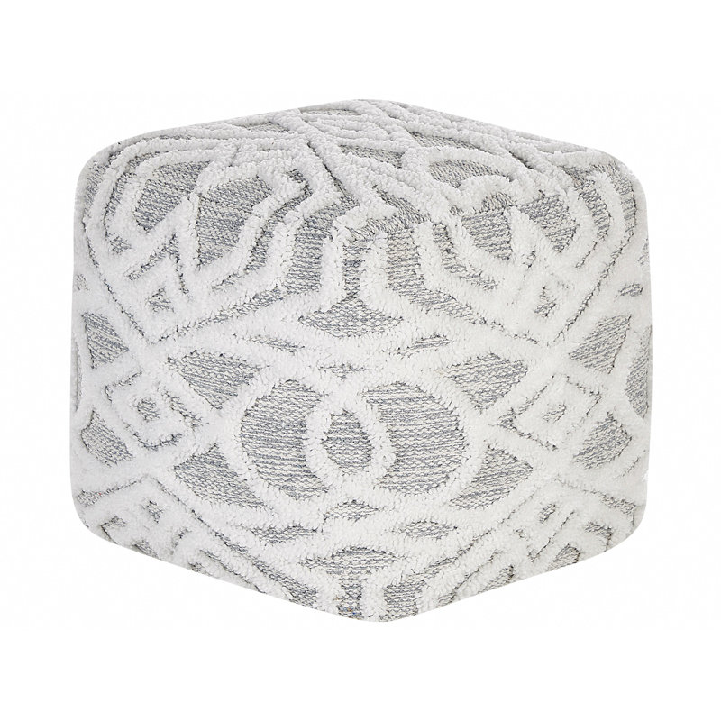Laytonsville 40cm Wide Square No Pattern Pouf Ottoman