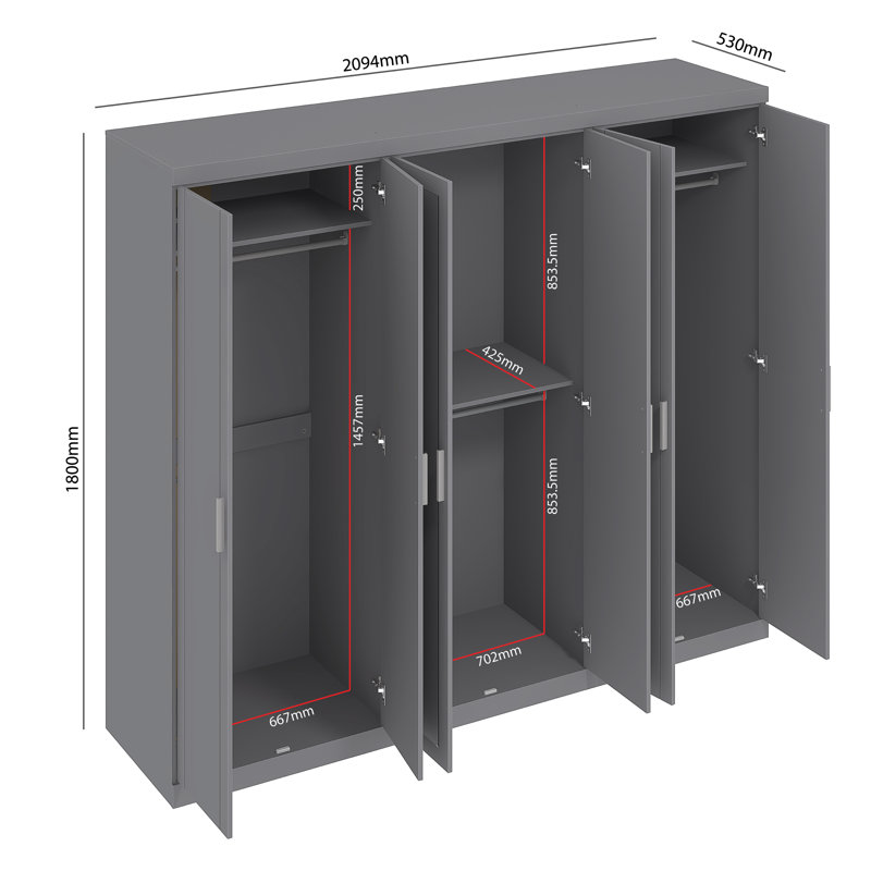 KIMBERLEY Piece Bedroom Set, Grey