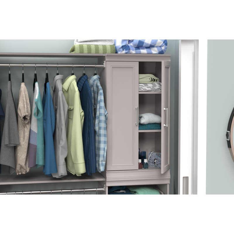 ClosetMaid Modular Storage 21.02" Wide Doors, Taupe